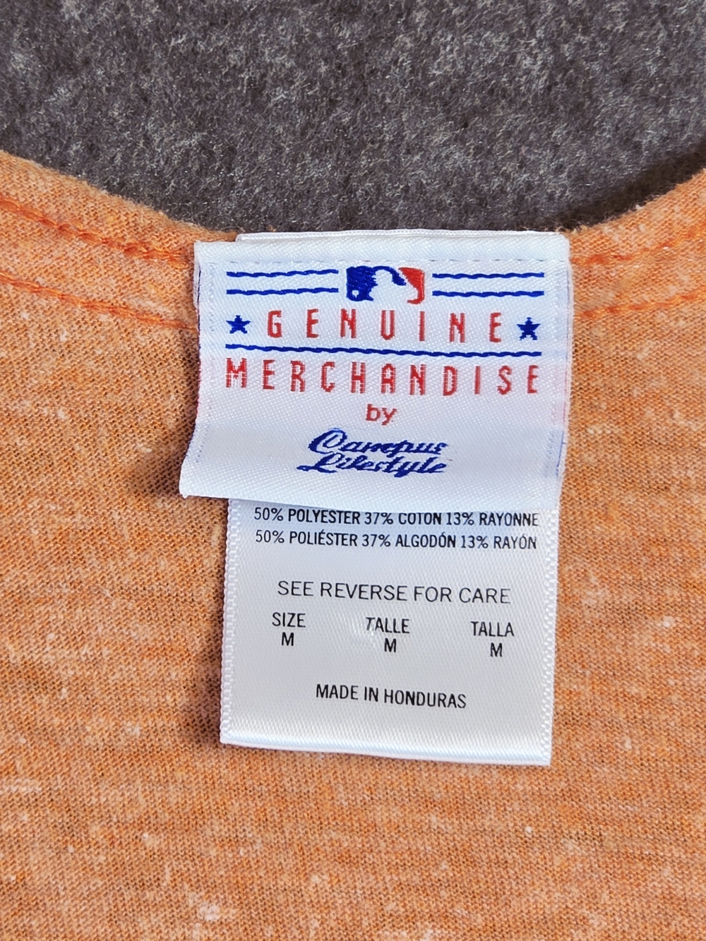 Genuine Merchandise Orange Tigers Racerback Tank Top Womens Med - Picture 3 of 9